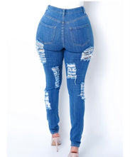 Load image into Gallery viewer, Drippy Ripped Jeans
