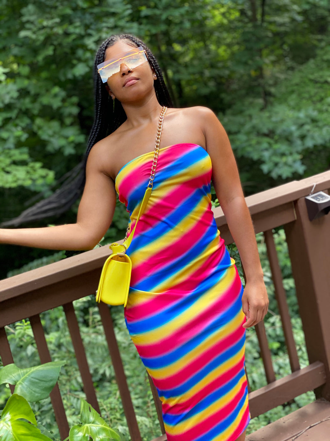 Skittles Midi Dress